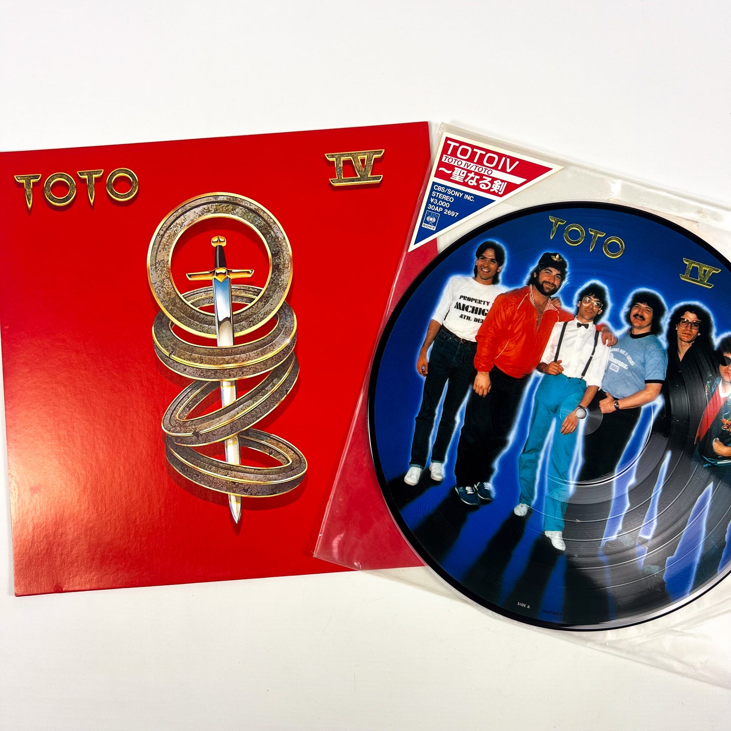TOTO – Toto IV Picture Disc Esclusiva Giapponese - CBS/Sony 30AP2697 1983