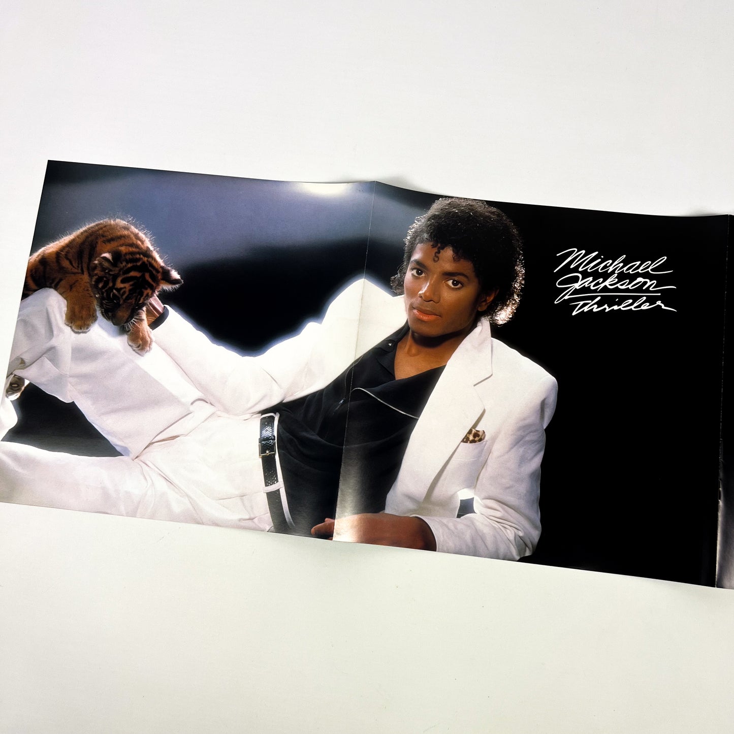 MICHAEL JACKSON – Thriller Prima Stampa Giapponese 25 3P-399 1982 OBI POSTER