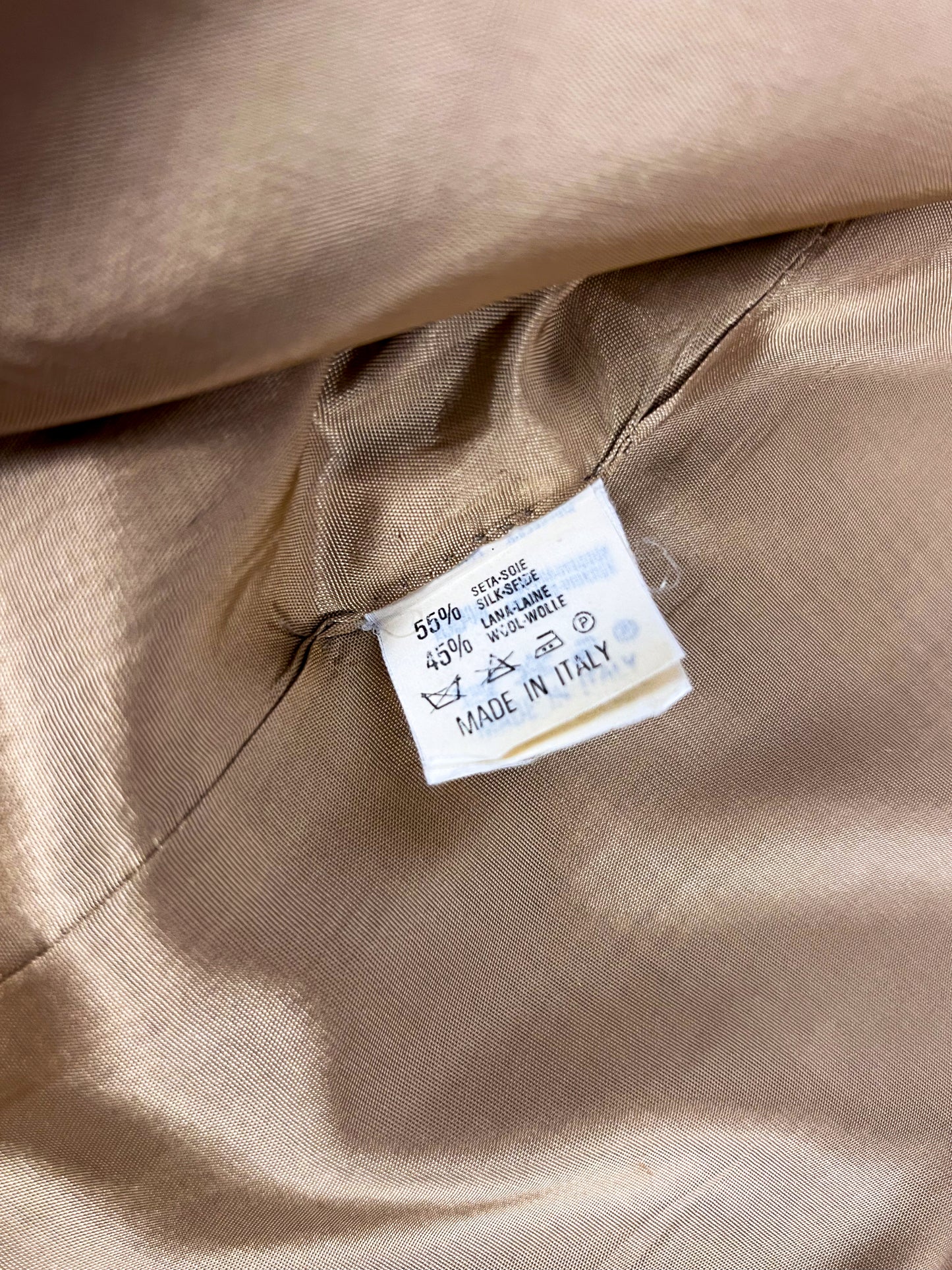 Blazer Vintage in Lana e Seta anni '70