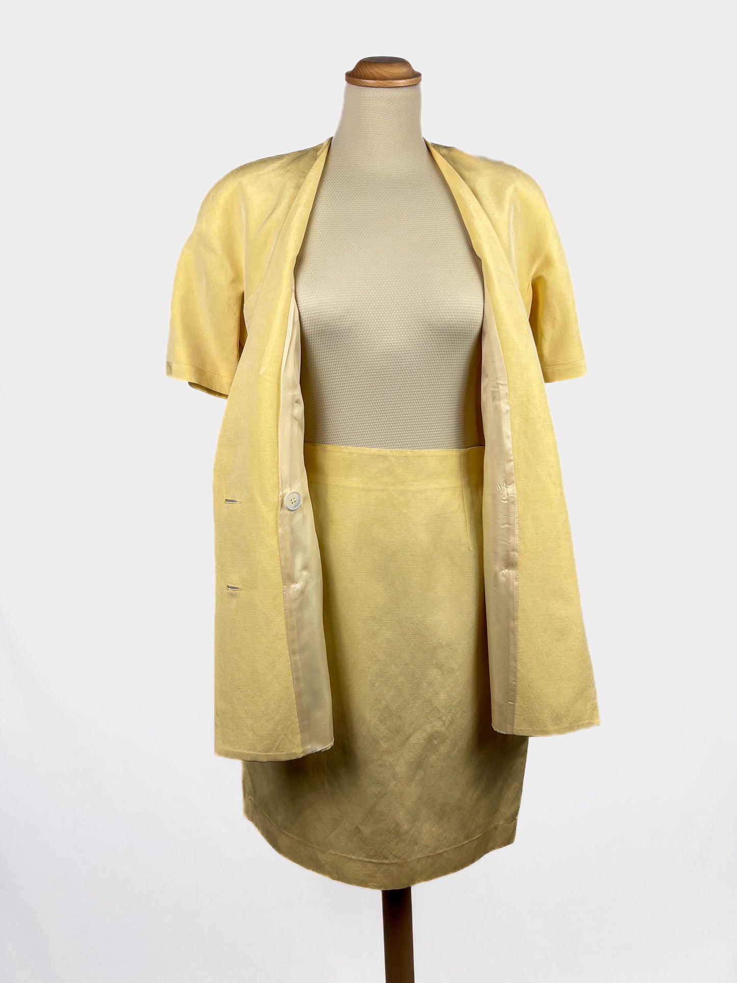 Tailleur Fendi 365 in Lino e Seta vintage