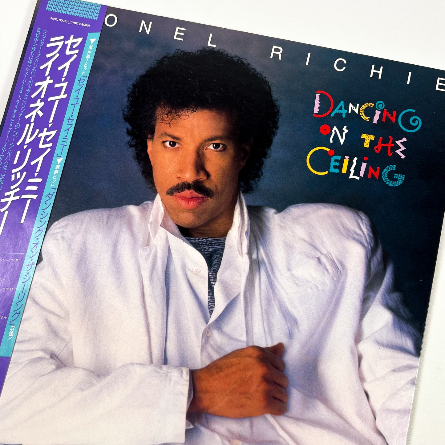 LIONEL RICHIE – Dancing On The Ceiling 1re édition japonaise - Motown RMTL-8005 1986