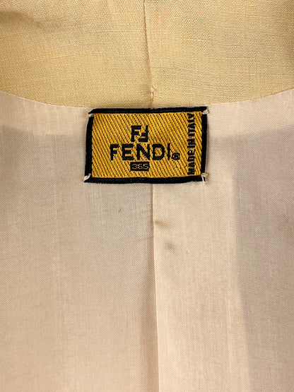 Tailleur Fendi 365 in Lino e Seta vintage