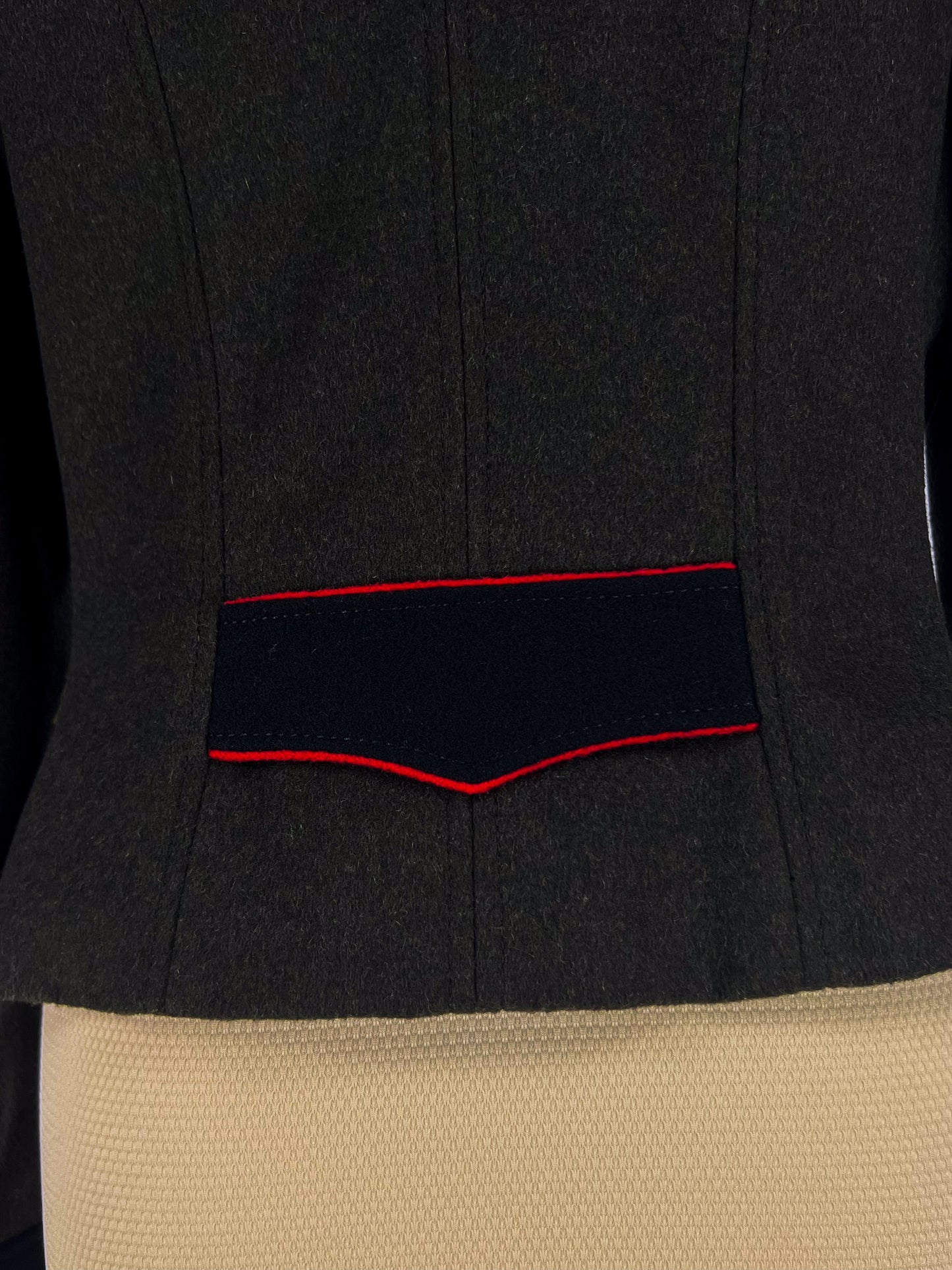 Blazer Moschino Couture in Lana