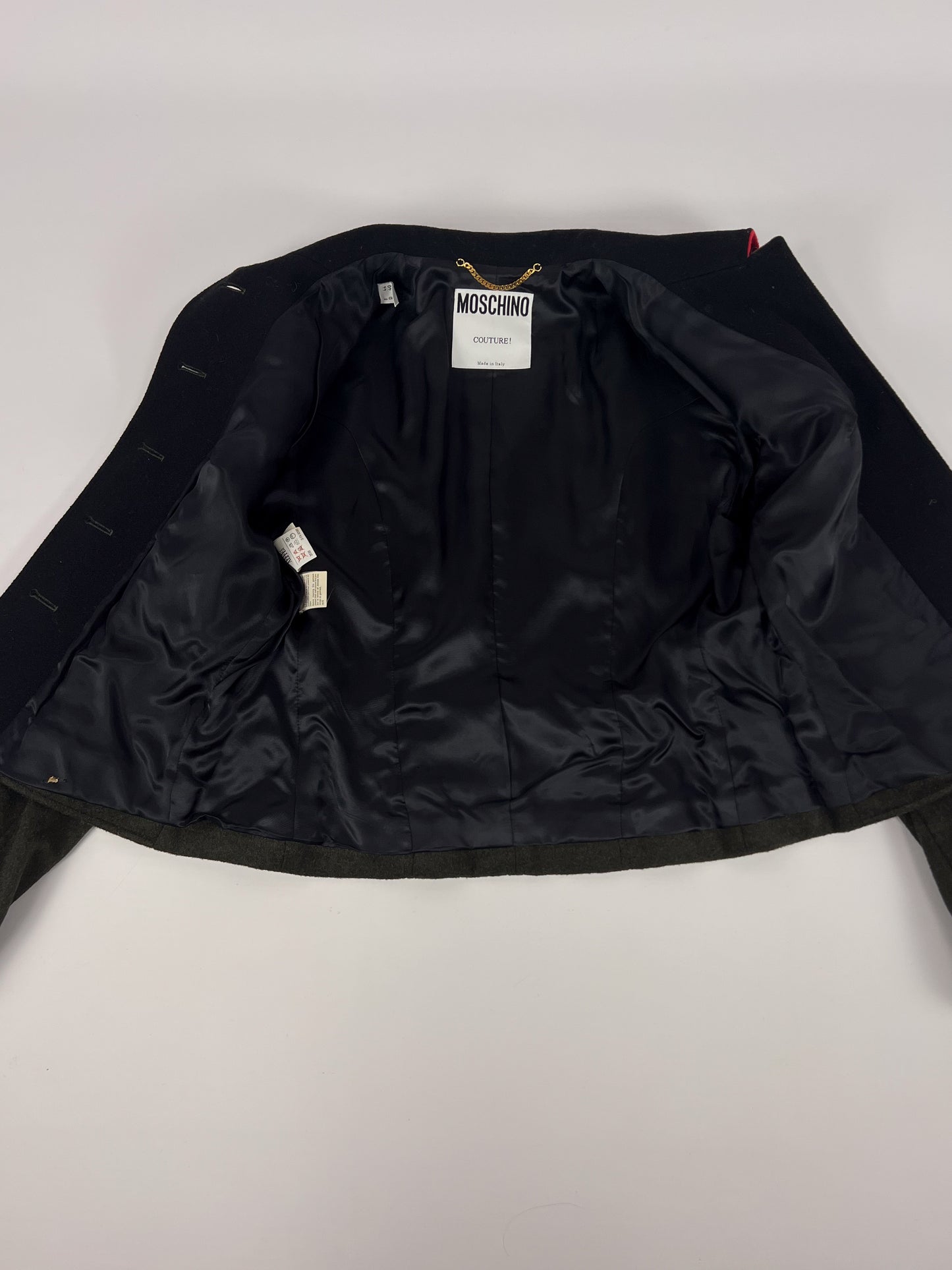 Blazer Moschino Couture in Lana