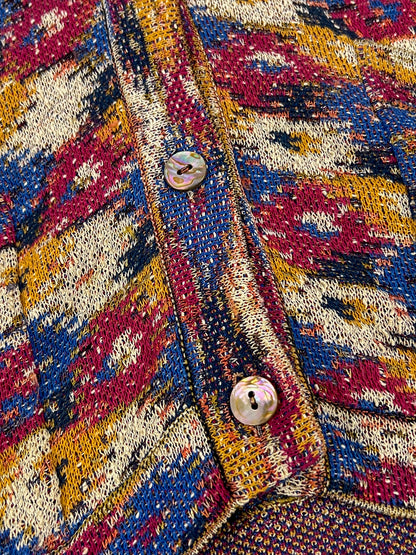 Cardigan Missoni Floreale anni '80