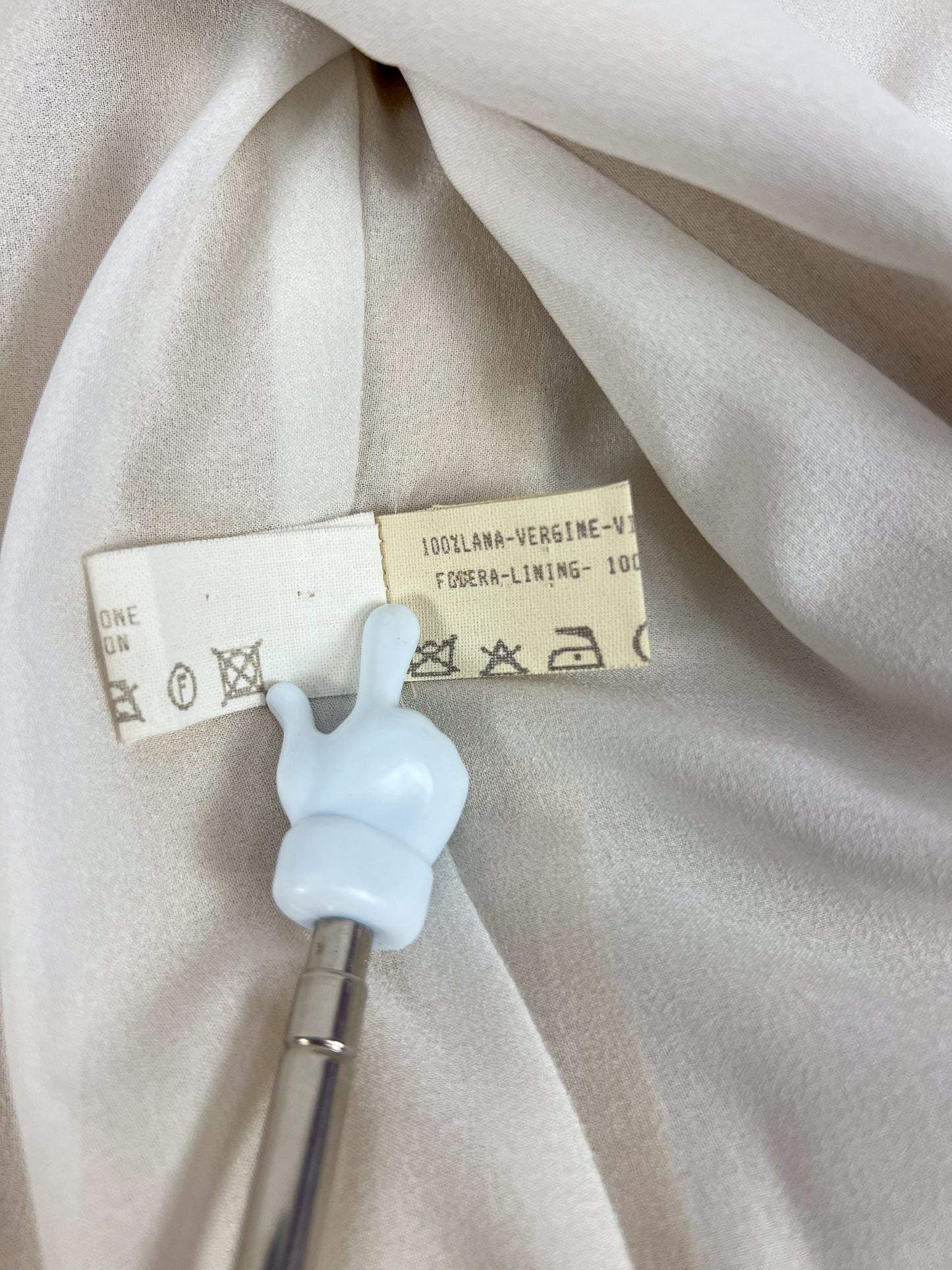 Completo Trussardi in Pura Lana - inserti in vero pitone