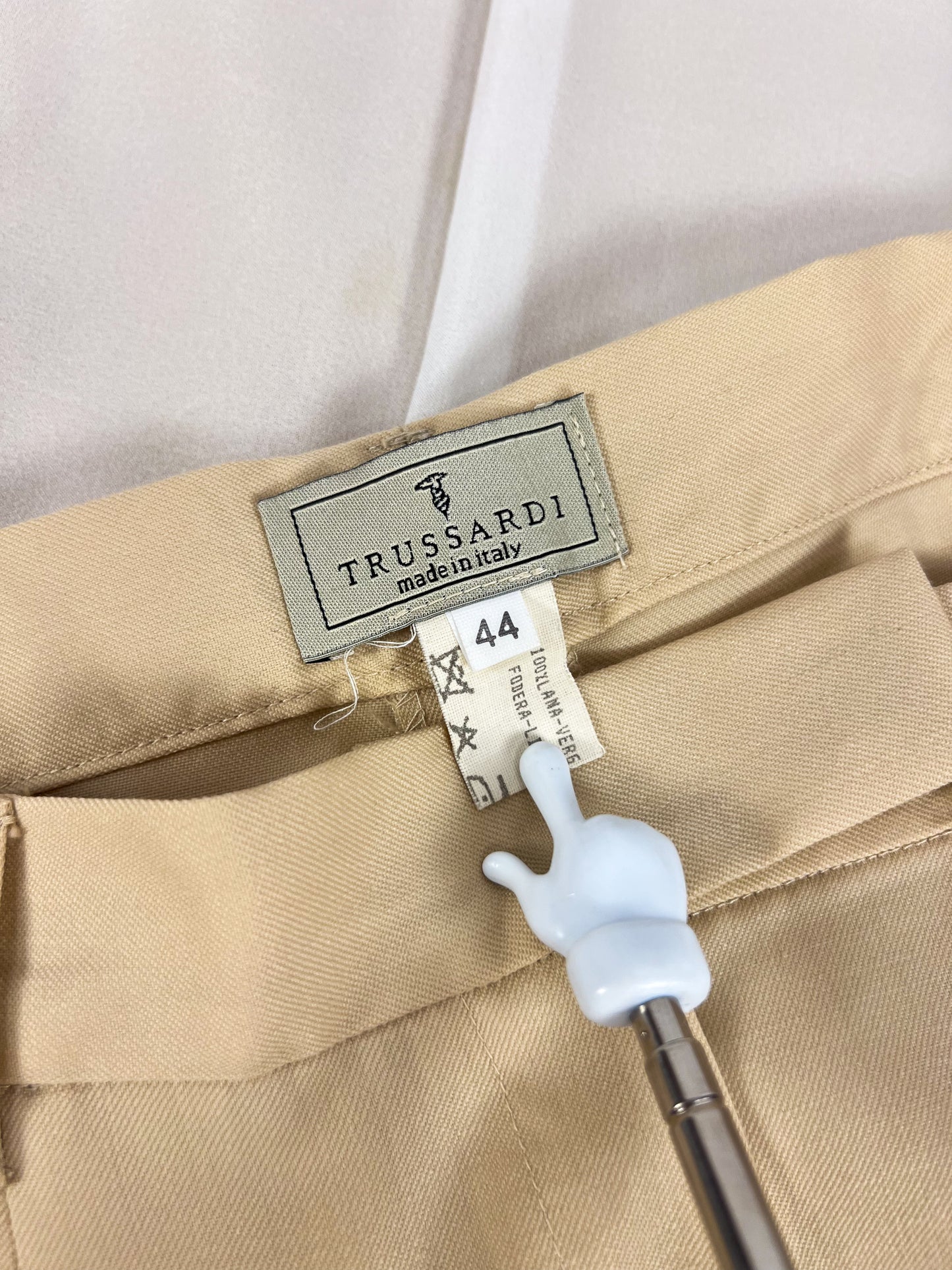 Completo Trussardi in Pura Lana - inserti in vero pitone