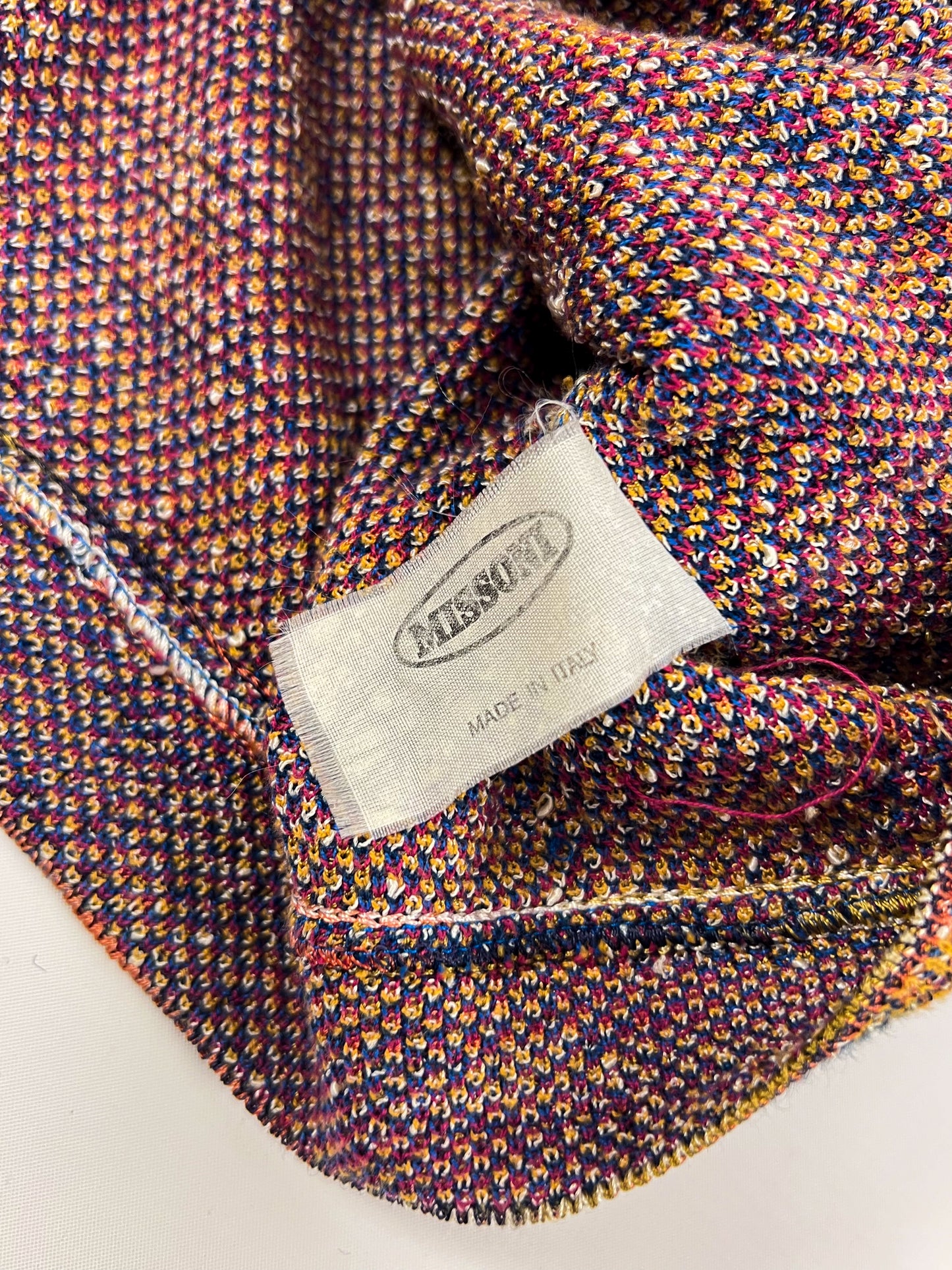 Cardigan Missoni Floreale anni '80