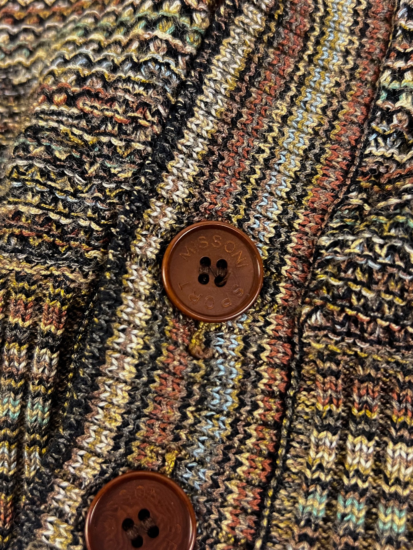 Cardigan Missoni Vintage Zig-Zag