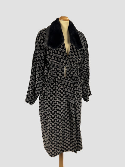 Completo Montone e Gonna Gianni Versace 1985