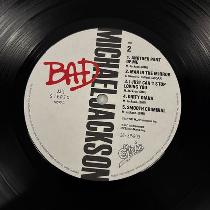 MICHAEL JACKSON – Bad 1ª Edizione Giapponese – Epic 28·3P-800 1987