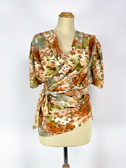 Blusa Epoca in Pura Seta anni '80