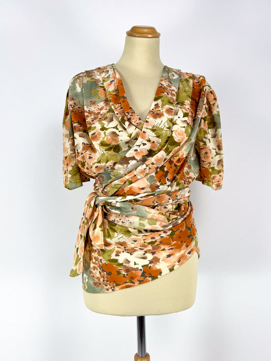 Blusa Epoca in Pura Seta anni '80