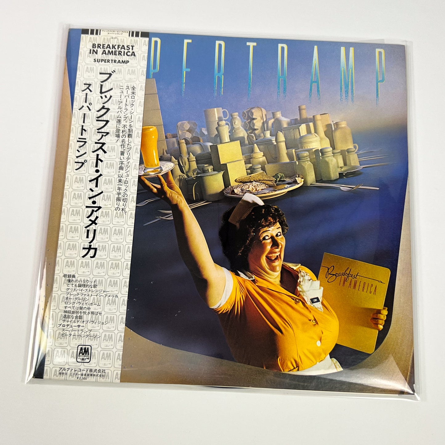 SUPERTRAMP – Breakfast in America 1ª Edizione Giapponese  – A&M AMP-6034 1979 RARO OBI BIANCO