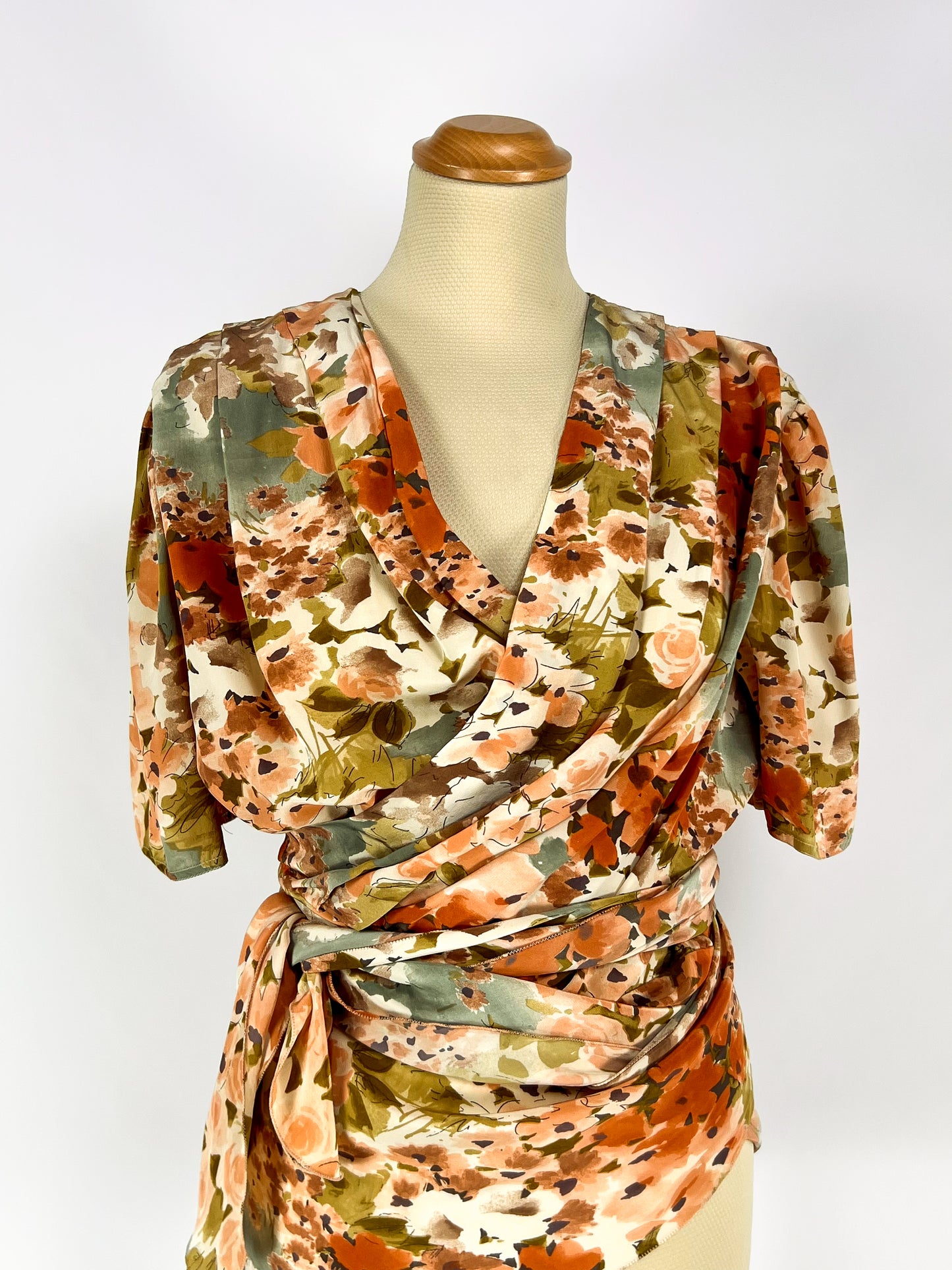 Blusa Epoca in Pura Seta anni '80