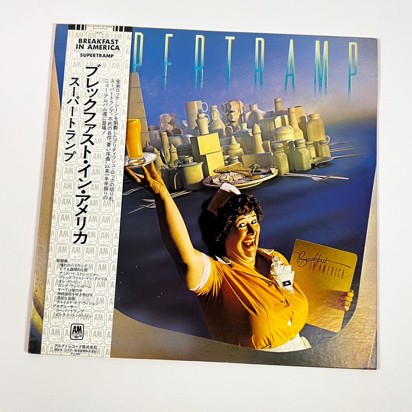 SUPERTRAMP – Breakfast in America 1ª Edizione Giapponese  – A&M AMP-6034 1979 RARO OBI BIANCO