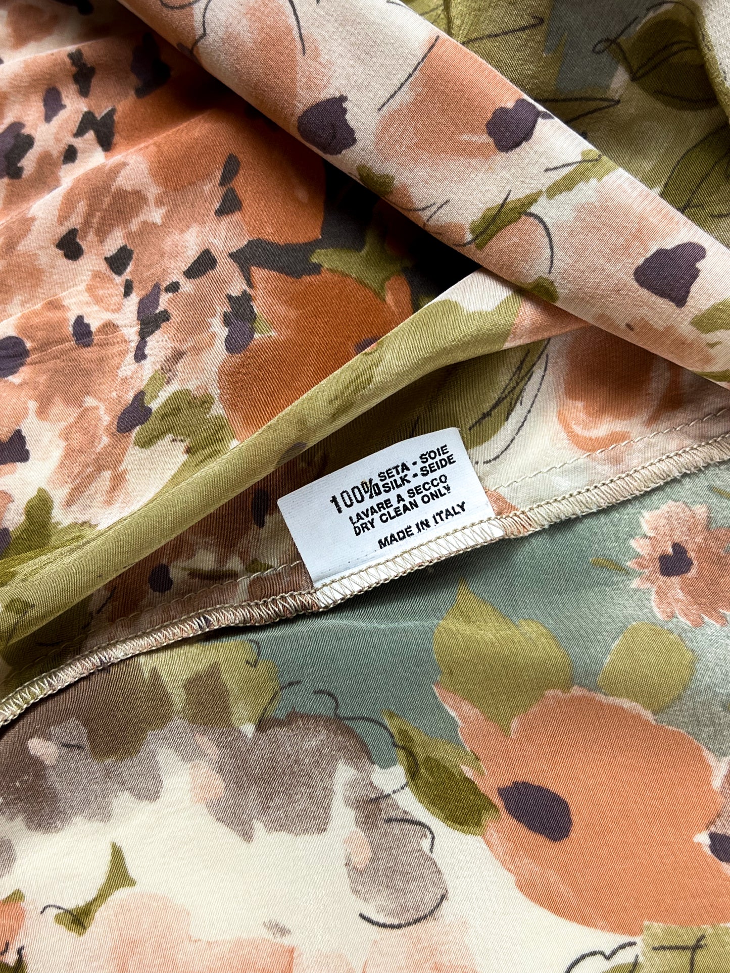 Blusa Epoca in Pura Seta anni '80
