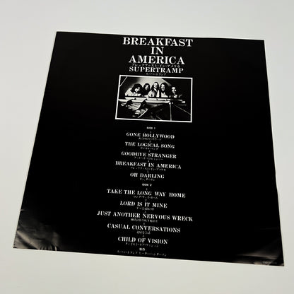SUPERTRAMP – Breakfast in America 1ª Edizione Giapponese  – A&M AMP-6034 1979 RARO OBI BIANCO