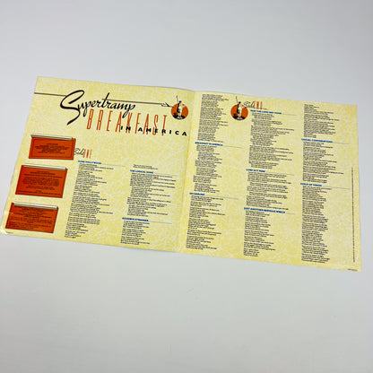 SUPERTRAMP – Breakfast in America 1ª Edizione Giapponese  – A&M AMP-6034 1979 RARO OBI BIANCO