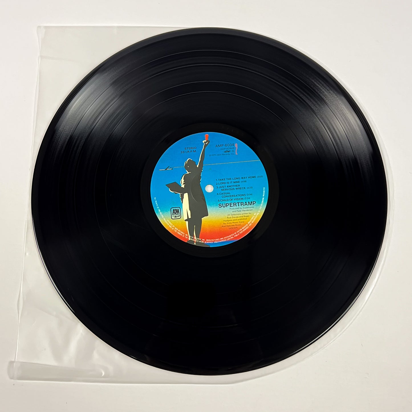 SUPERTRAMP – Breakfast in America 1ª Edizione Giapponese  – A&M AMP-6034 1979 RARO OBI BIANCO