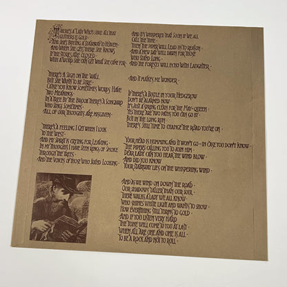 LED ZEPPELIN IV - 1ª Edizione Giapponese – Atlantic P-8166A 1971