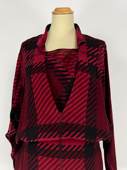 Blusa Pancaldi in Pura Seta anni '70