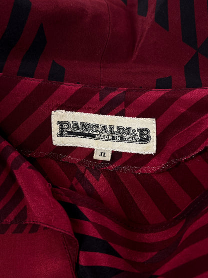 Blusa Pancaldi in Pura Seta anni '70