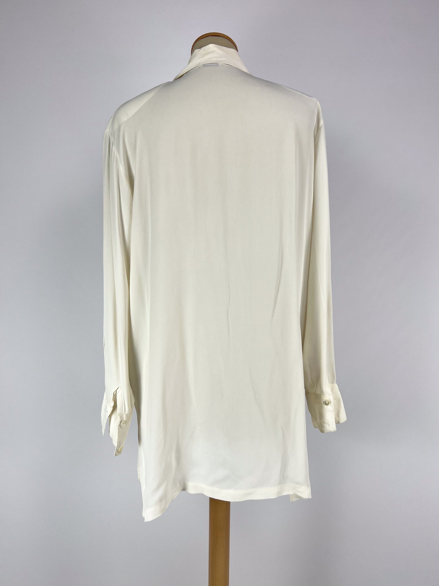 Camicia Ricamata in Seta anni '80