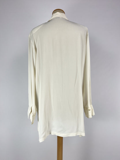 Camicia Ricamata in Seta anni '80