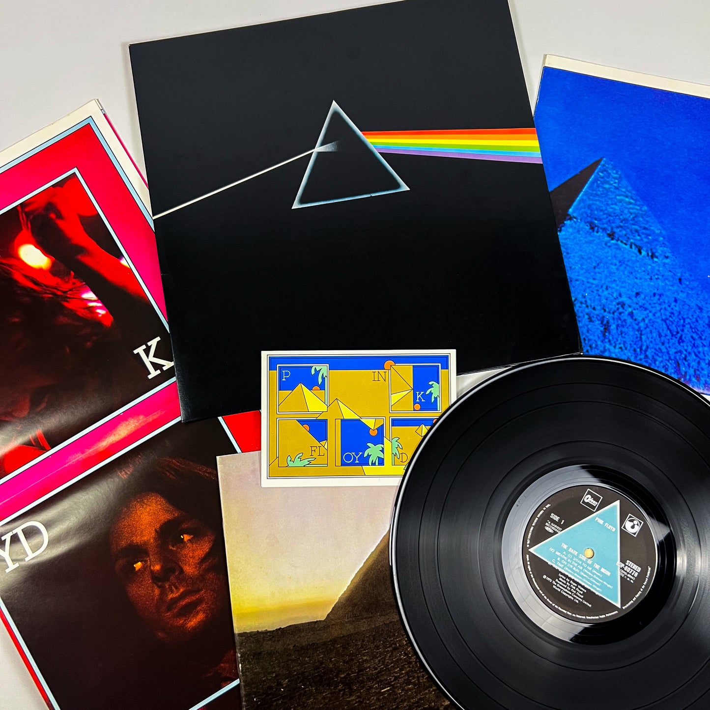 PINK FLOYD – The Dark Side of the Moon 1ª Edizione Giapponese – EMI/Odeon EOP-80778 1973