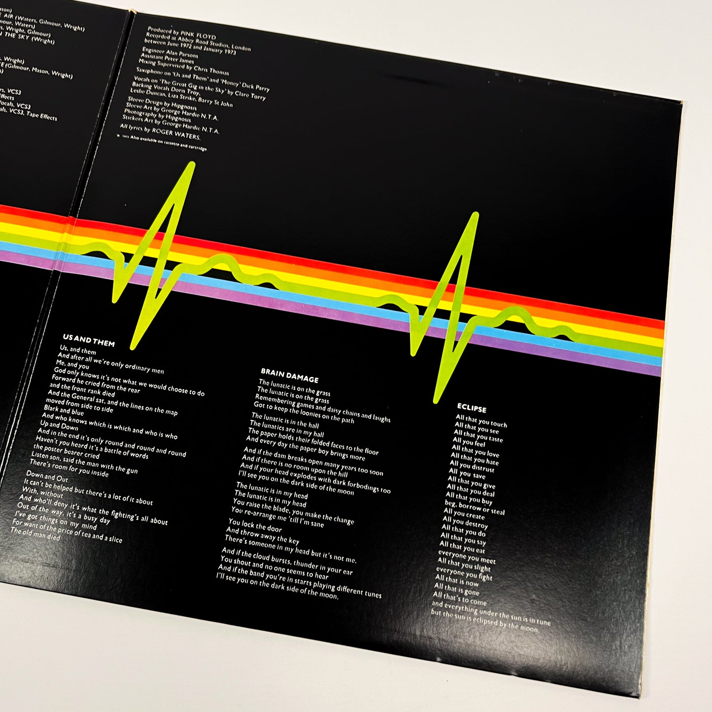 PINK FLOYD – The Dark Side of the Moon 1ª Edizione Giapponese – EMI/Odeon EOP-80778 1973