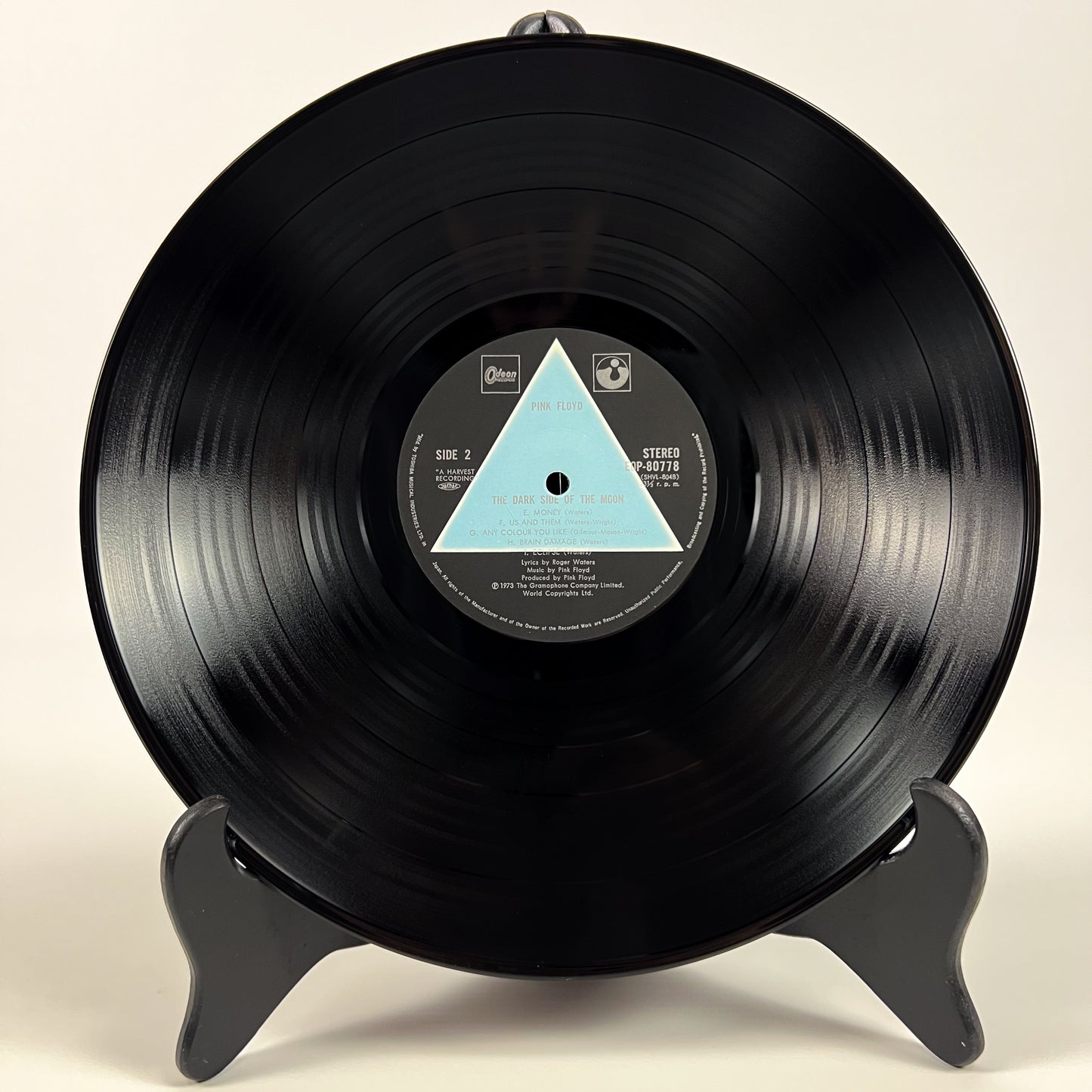 PINK FLOYD – The Dark Side of the Moon 1ª Edizione Giapponese – EMI/Odeon EOP-80778 1973