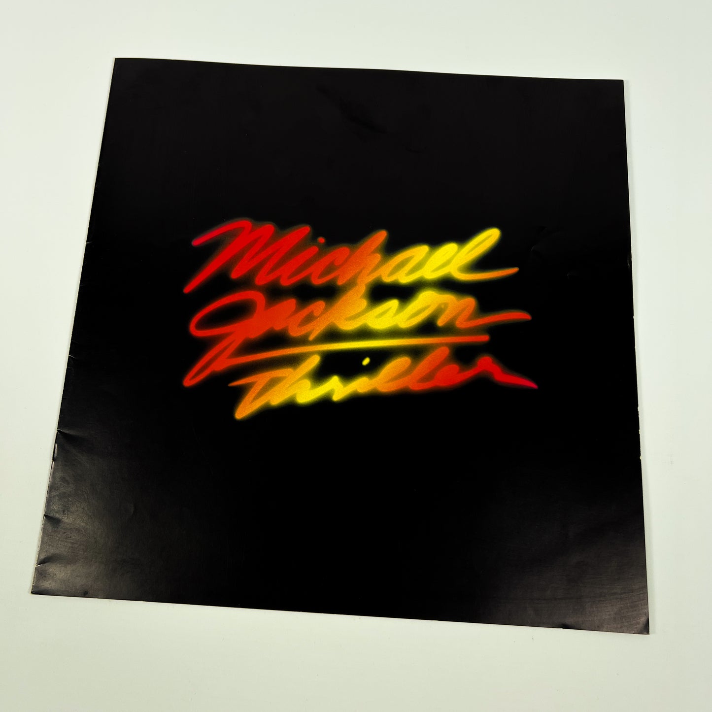 MICHAEL JACKSON – Thriller –  1ª Edizione Giapponese Epic 25 3P-399 1982 – POSTER / BOLLINO NERO