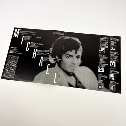 MICHAEL JACKSON – Thriller –  1ª Edizione Giapponese Epic 25 3P-399 1982 – POSTER / BOLLINO NERO