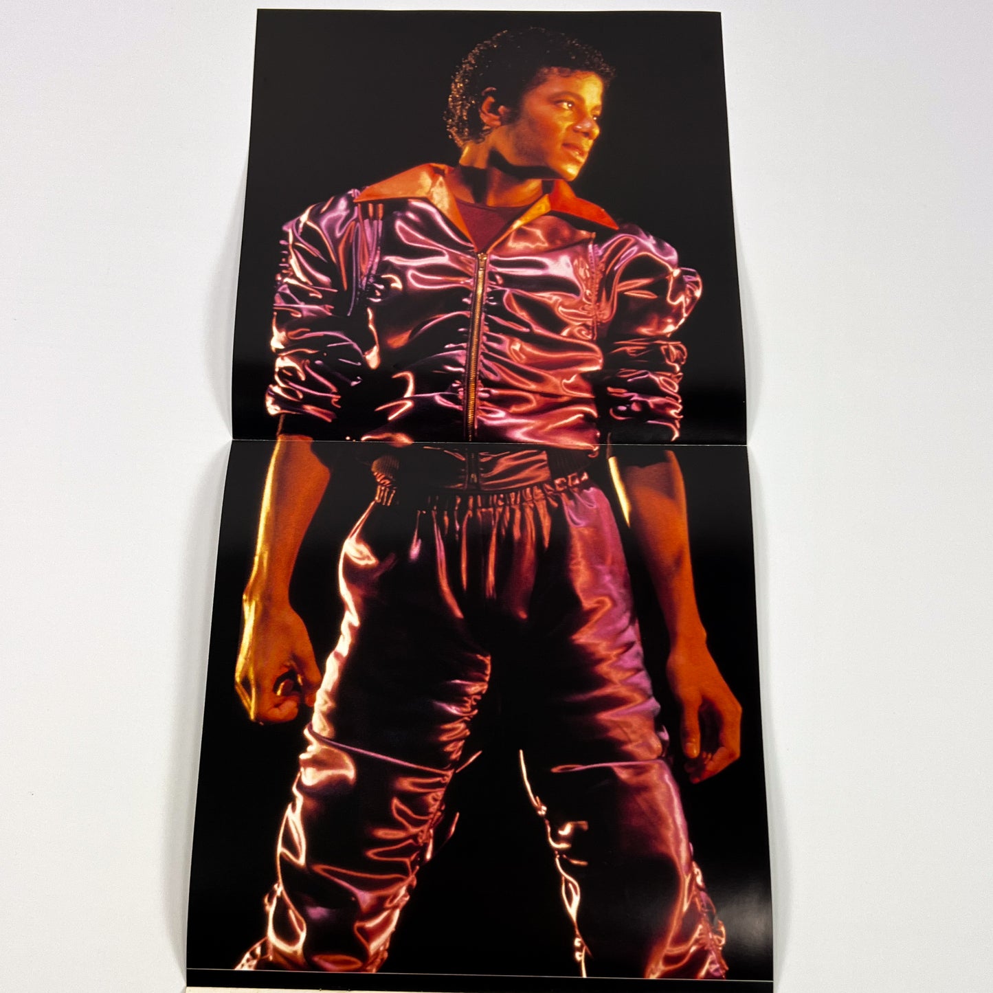 MICHAEL JACKSON – Thriller –  1ª Edizione Giapponese Epic 25 3P-399 1982 – POSTER / BOLLINO NERO