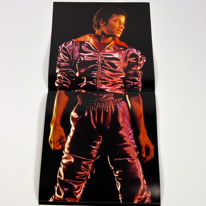 MICHAEL JACKSON – Thriller –  1ª Edizione Giapponese Epic 25 3P-399 1982 – POSTER / BOLLINO NERO