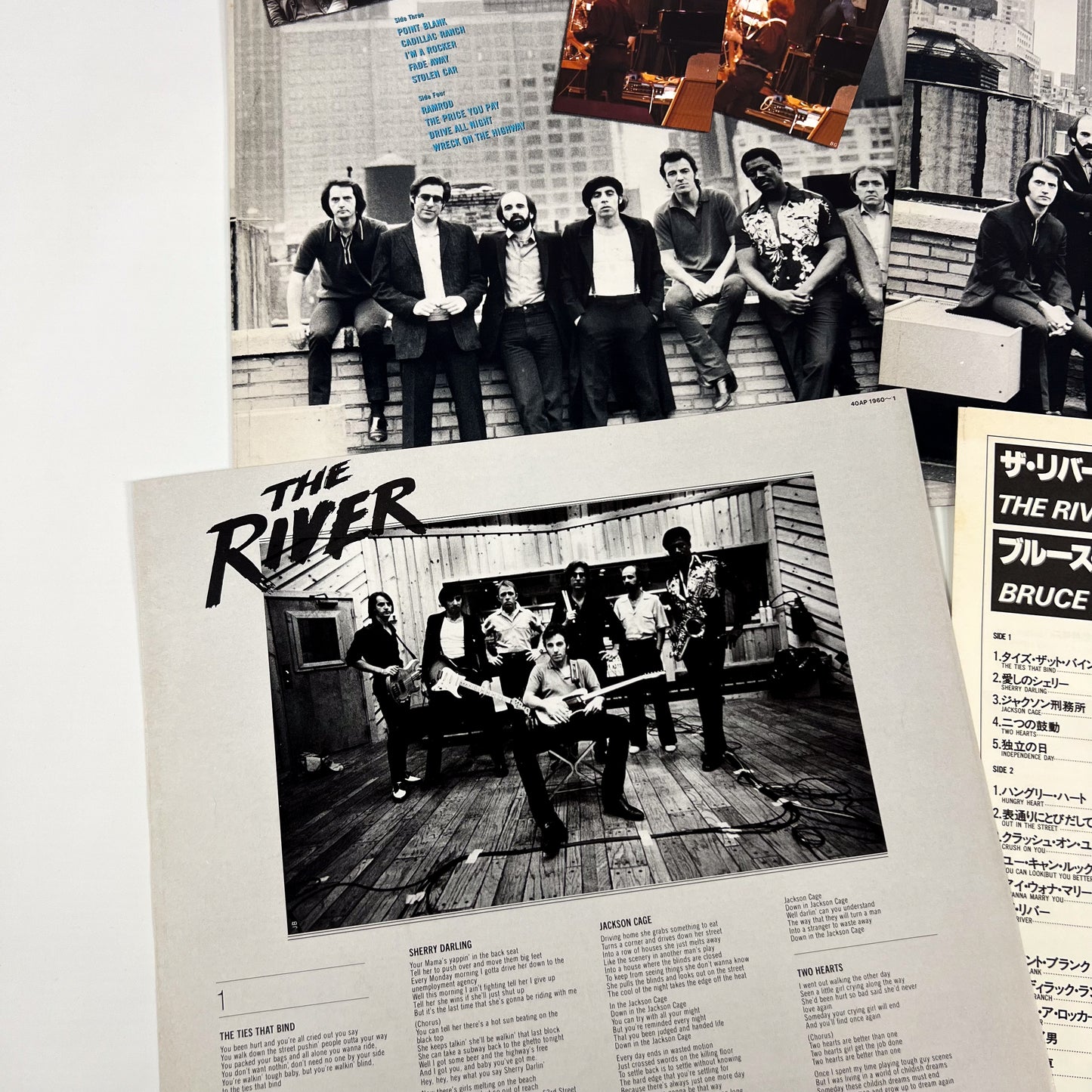 BRUCE SPRINGSTEEN – The River 1ère édition japonaise 2LP - CBS/Sony 40AP 1960~1 1980