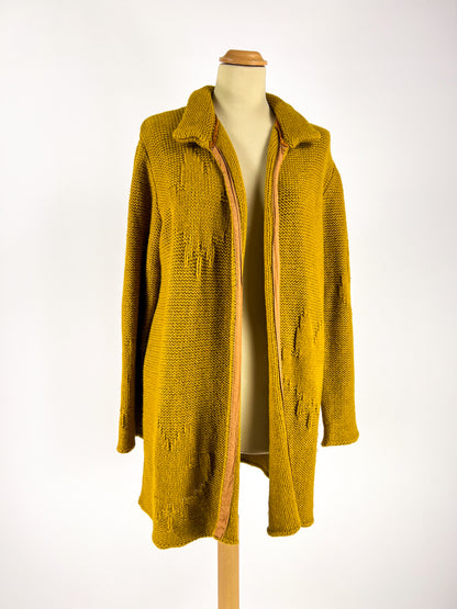 Cappotto in maglia anni ’70 Spazio