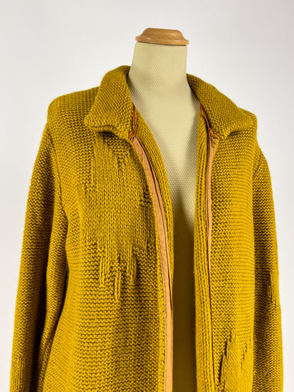 Cappotto in maglia anni ’70 Spazio