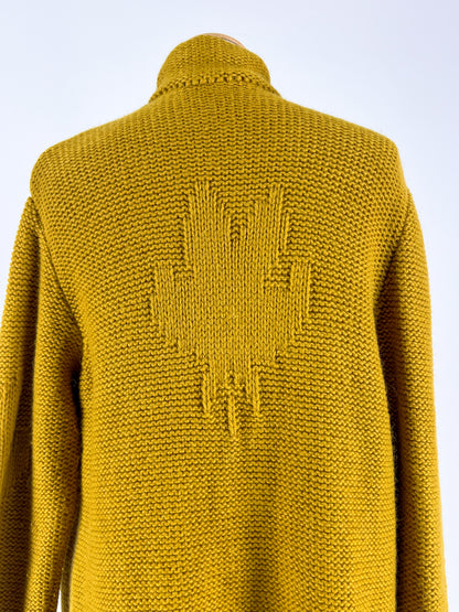 Cappotto in maglia anni ’70 Spazio