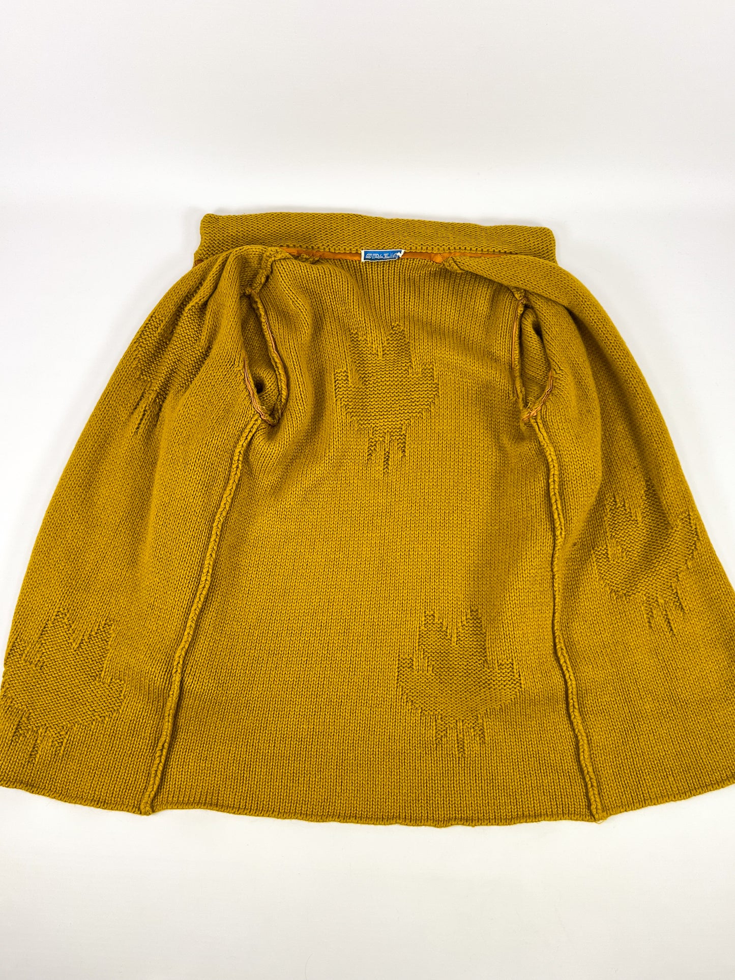 Cappotto in maglia anni ’70 Spazio