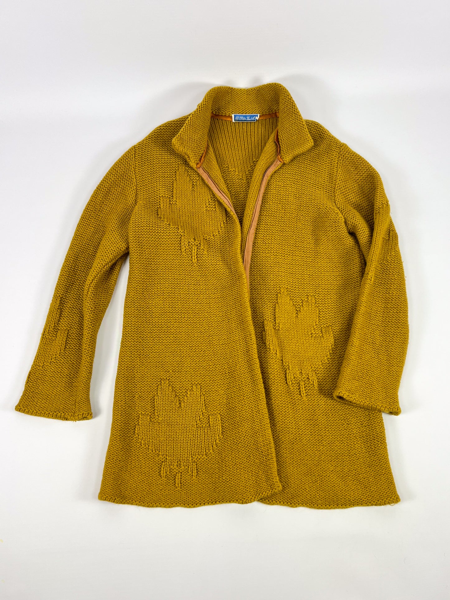 Cappotto in maglia anni ’70 Spazio