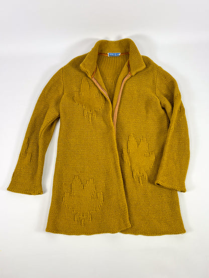 Cappotto in maglia anni ’70 Spazio