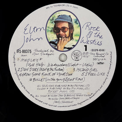 ELTON JOHN – Rock Of The Westies 1ª Edizione Giapponese - DJM/Toshiba EMI IFS-80375 1975
