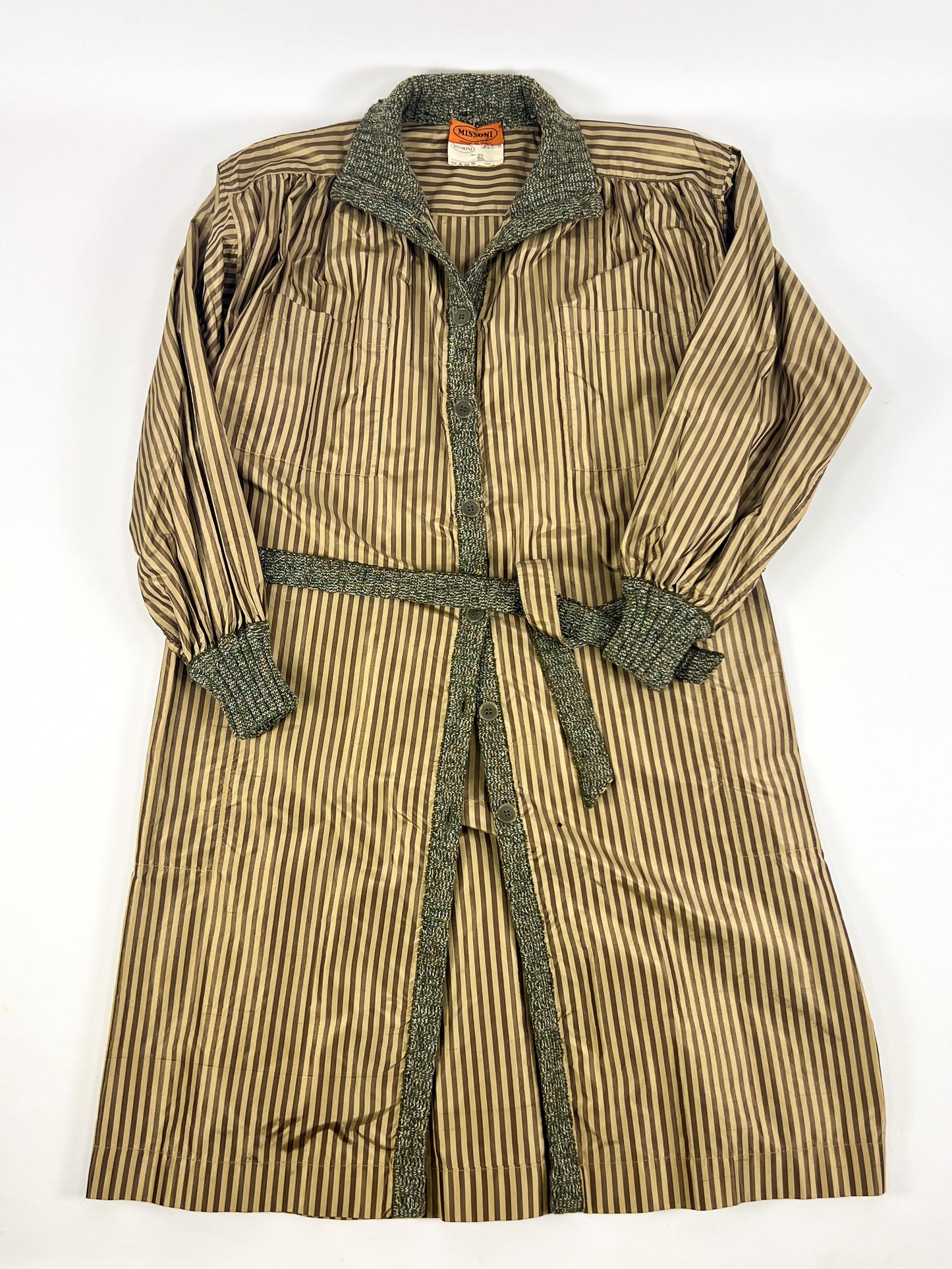 Trench vintage Missoni in Pura Seta