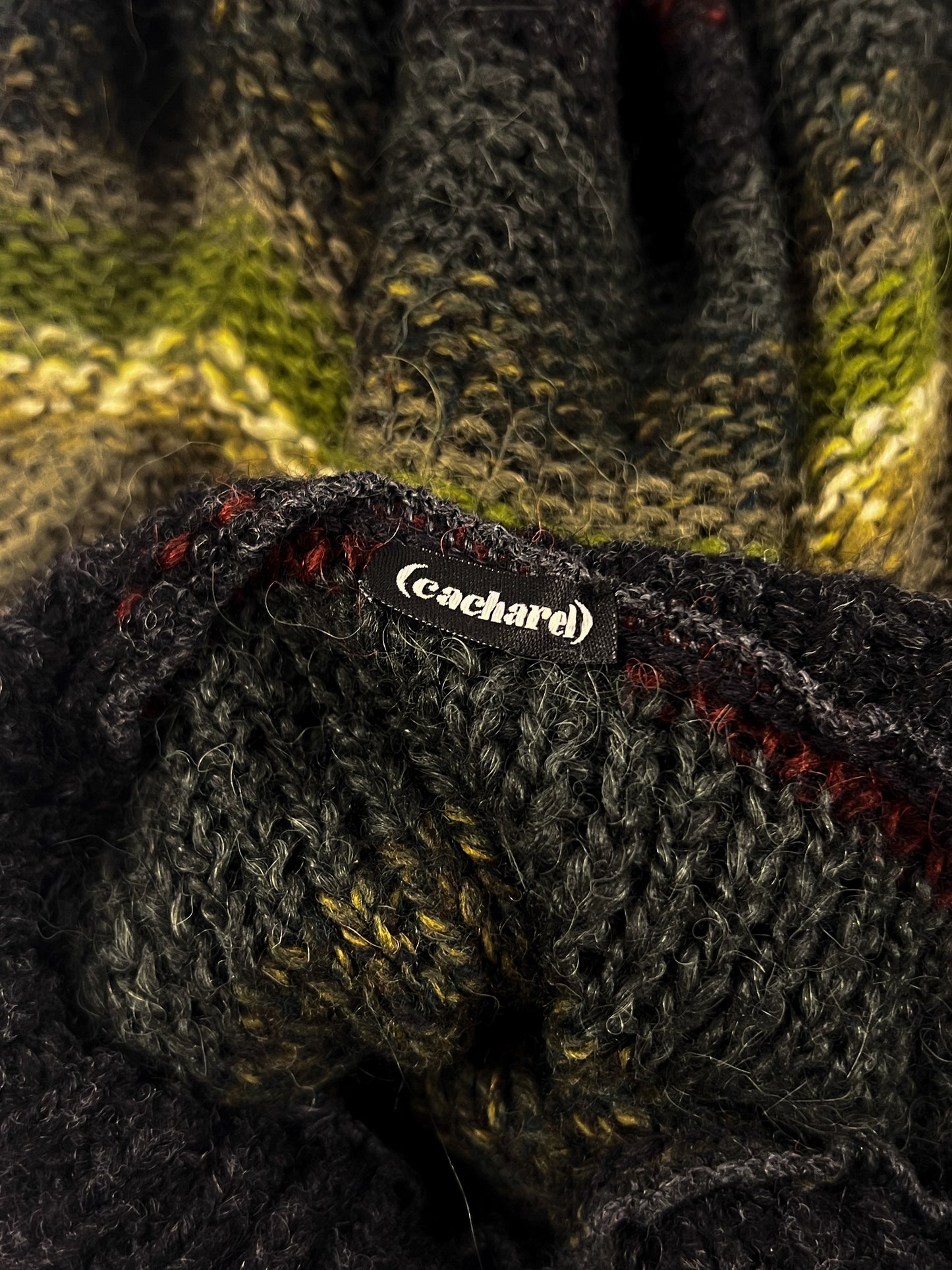 Maglione Cacharel Vintage in Lana e Alpaca