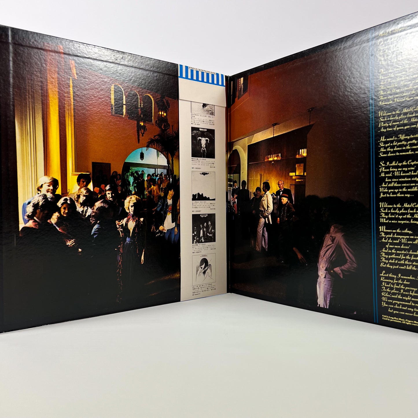 EAGLES - Hotel California -  1ª Edizione Giapponese P-10221Y 1976
