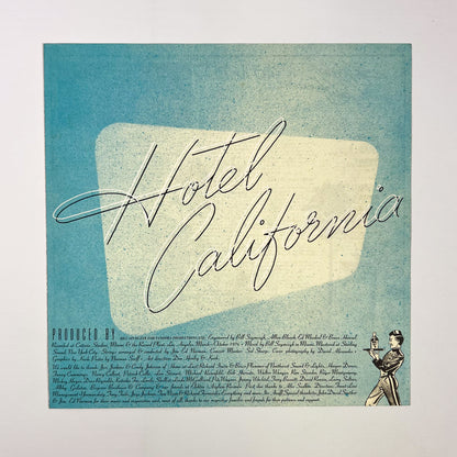 EAGLES - Hotel California -  1ª Edizione Giapponese P-10221Y 1976