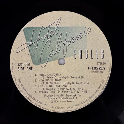 EAGLES - Hotel California -  1ª Edizione Giapponese P-10221Y 1976