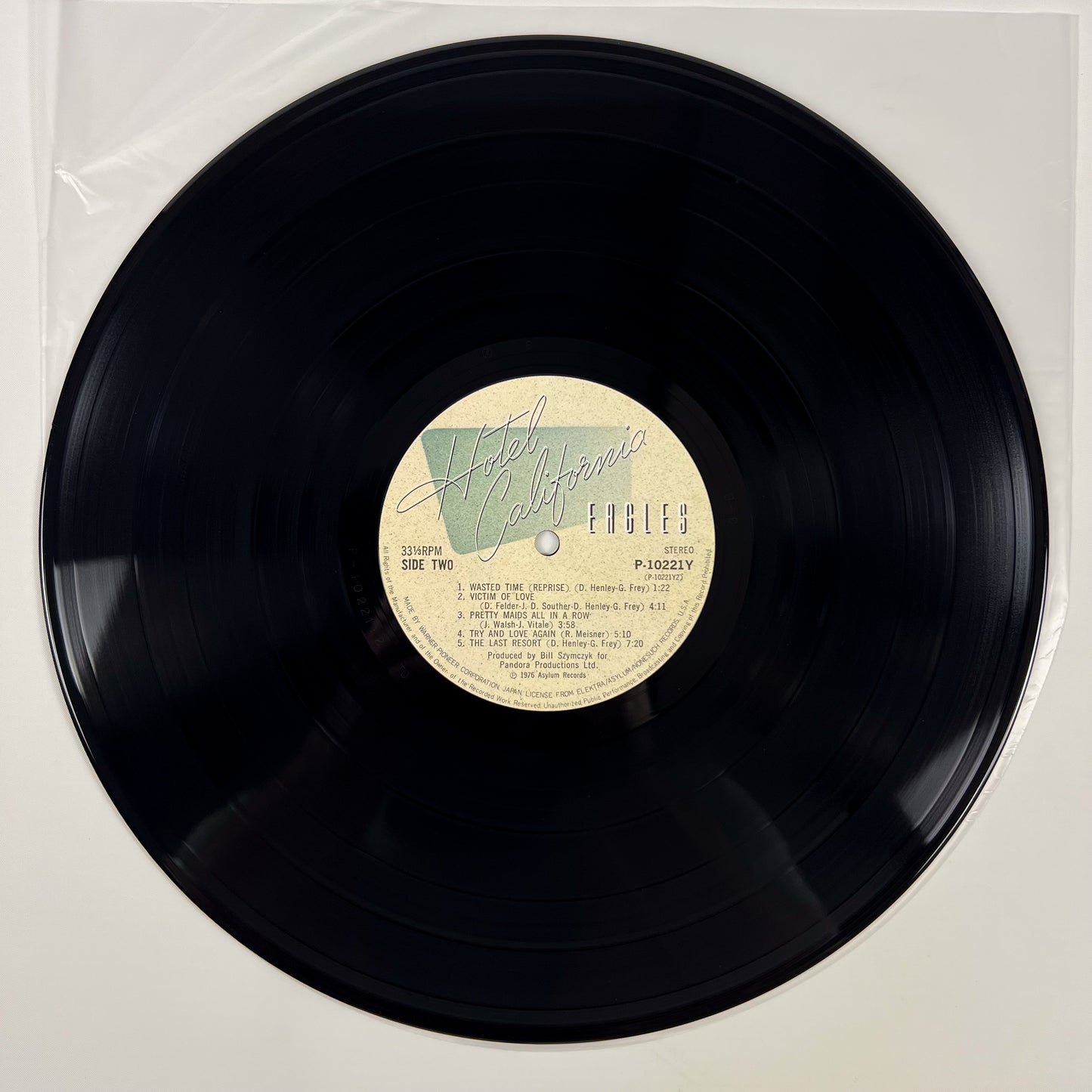 EAGLES - Hotel California -  1ª Edizione Giapponese P-10221Y 1976